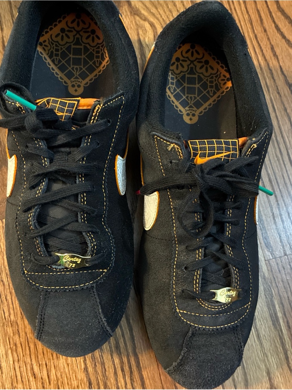 Nike Cortez 'Day of the Dead' RARE 2019 Men's Size 10 NO BOX* CT3731-001 - Picture 6 of 16